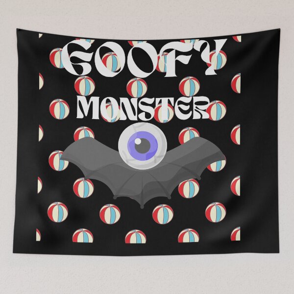 Item preview, Goofy Monster designed and sold by SolSel ⭐⭐⭐⭐⭐.
