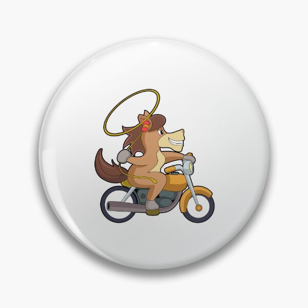 Item preview, Horse as Cowboy with Lasso & Motorcycle designed and sold by Snabdesign84.