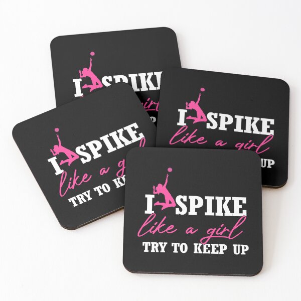 Item preview, I Spike The Ball Like A Girl Beach Volleyball Sport Lover Premium T-Shirt designed and sold by marshacryjsy7.