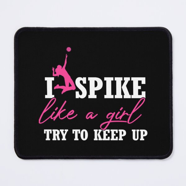 Item preview, I Spike The Ball Like A Girl Beach Volleyball Sport Lover Premium T-Shirt designed and sold by marshacryjsy7.