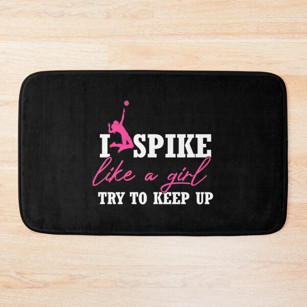 Item preview, I Spike The Ball Like A Girl Beach Volleyball Sport Lover Premium T-Shirt designed and sold by marshacryjsy7.