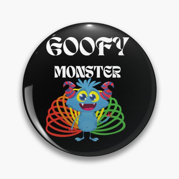 Item preview, Goofy Monster designed and sold by SolSel ⭐⭐⭐⭐⭐.