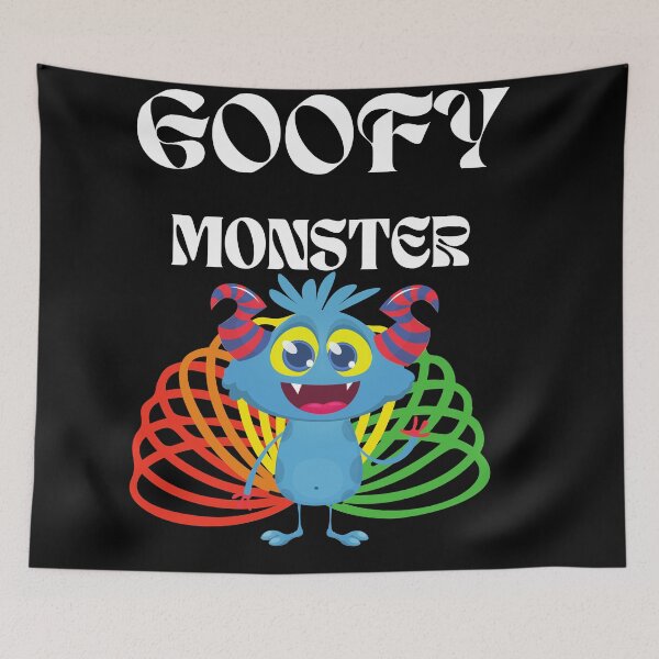 Item preview, Goofy Monster designed and sold by SolSel ⭐⭐⭐⭐⭐.