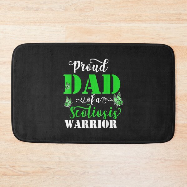 Item preview, Proud Dad Of A Scoliosis Warrior Green Ribbon Butterfly designed and sold by Corelli87.