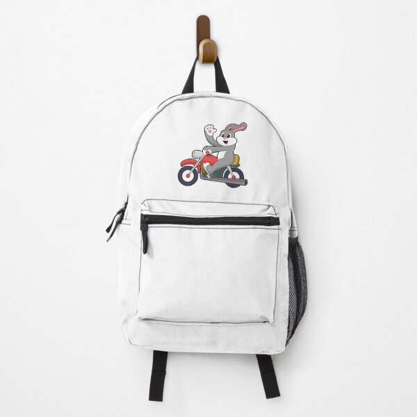 Item preview, Rabbit as Biker with Motorcycle designed and sold by Snabdesign84.