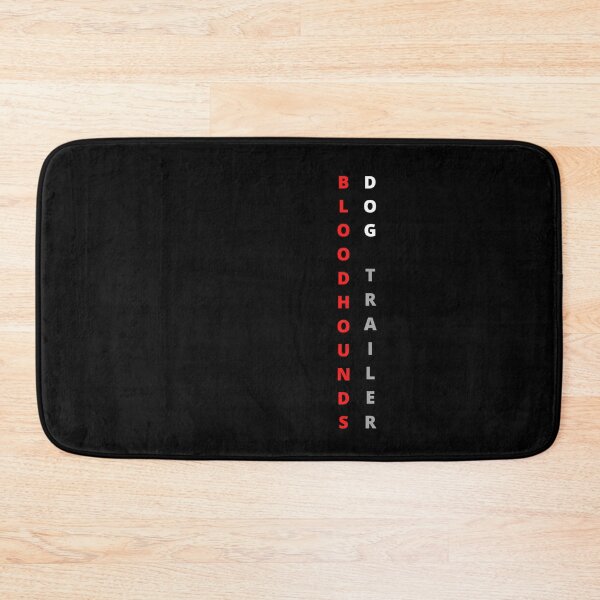 Item preview, Funny Bloodhound text minimalistic design designed and sold by MayaAndNora.