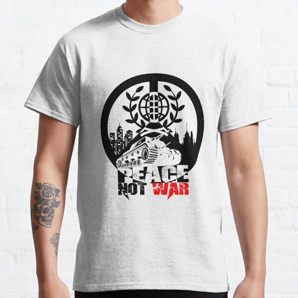 Item preview, Peace not war | war tank t-shirt | Peace T-shirt design designed and sold by Billium Halder.