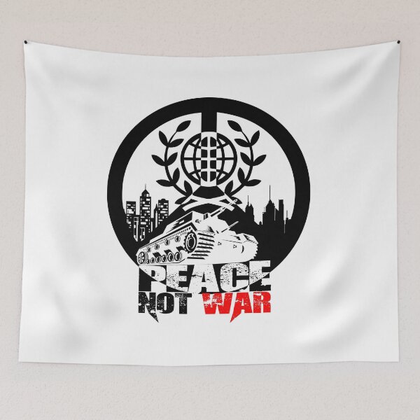 Item preview, Peace not war | war tank t-shirt | Peace T-shirt design designed and sold by Billium Halder.