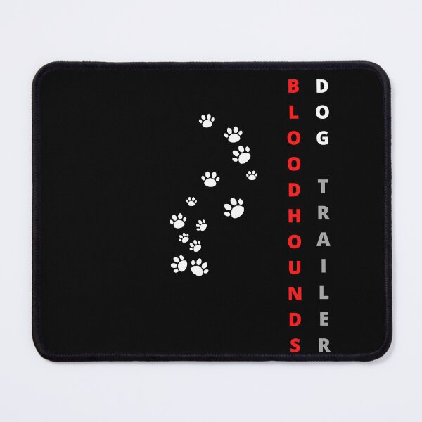 Item preview, Funny Bloodhound text minimalistic design designed and sold by MayaAndNora.