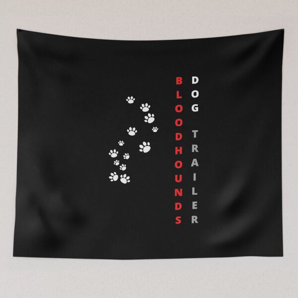 Item preview, Funny Bloodhound text minimalistic design designed and sold by MayaAndNora.