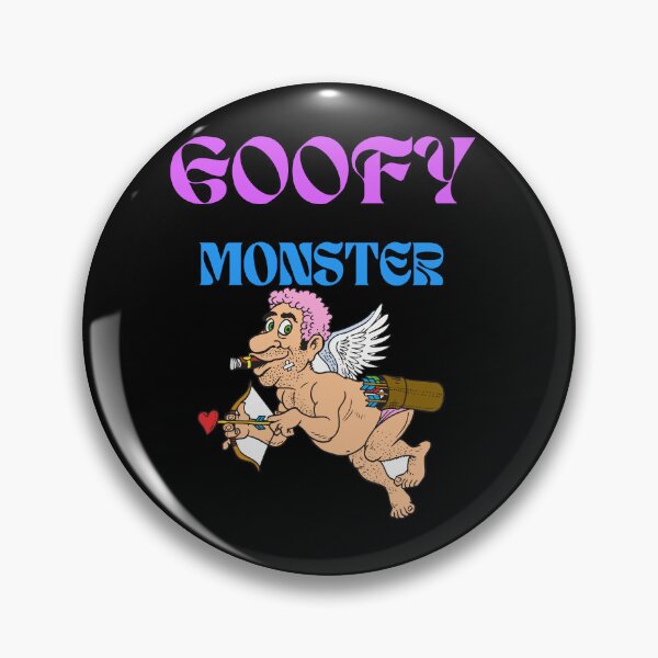 Item preview, Goofy Monster designed and sold by SolSel ⭐⭐⭐⭐⭐.