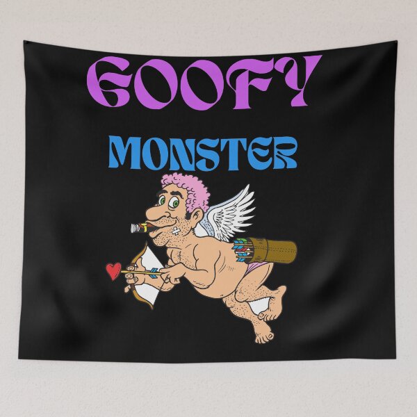 Item preview, Goofy Monster designed and sold by SolSel ⭐⭐⭐⭐⭐.