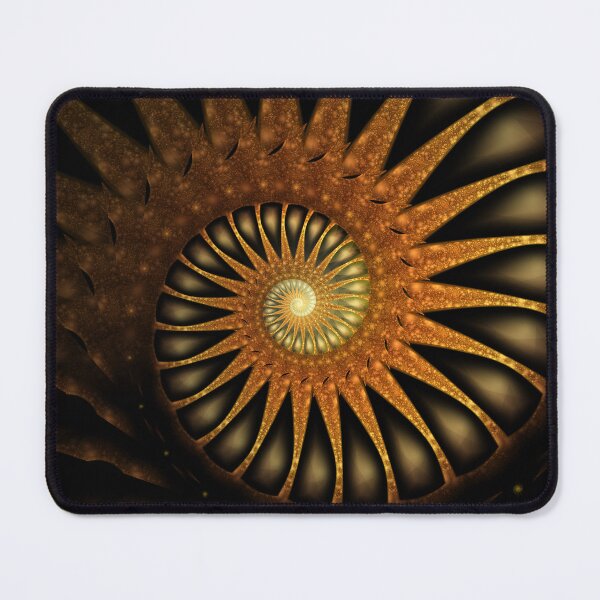 Item preview, Dark Shell designed and sold by Kelly Dietrich Mandala & Fractal Art.