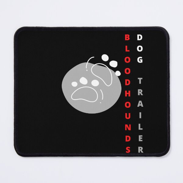 Item preview, Funny Bloodhound text minimalistic design designed and sold by MayaAndNora.