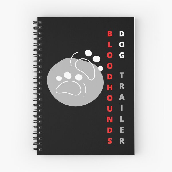 Item preview, Funny Bloodhound text minimalistic design designed and sold by MayaAndNora.