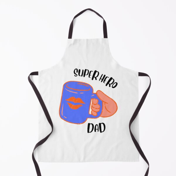 Item preview, Super Hero Dad with Big Kiss ,Happy Fathers Day , designed and sold by DeeCeeFashion.