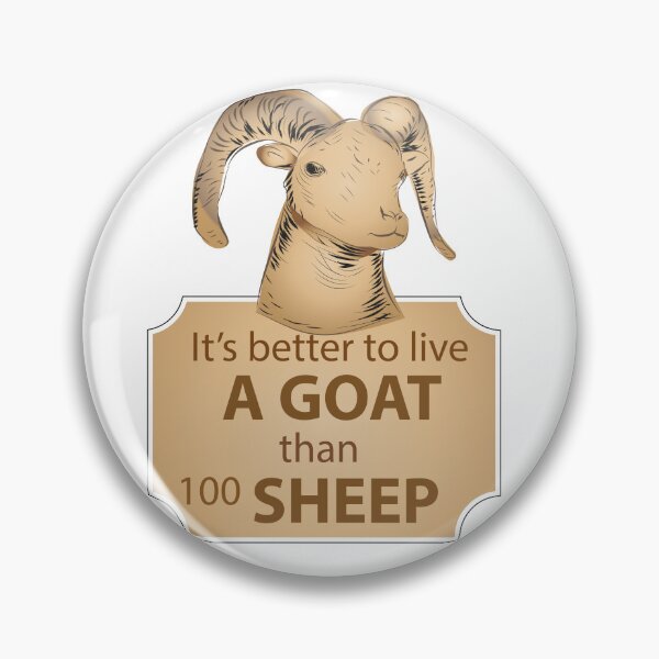 Item preview, Goat Quotes designed and sold by karyalangit.
