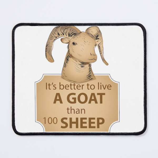 Item preview, Goat Quotes designed and sold by karyalangit.