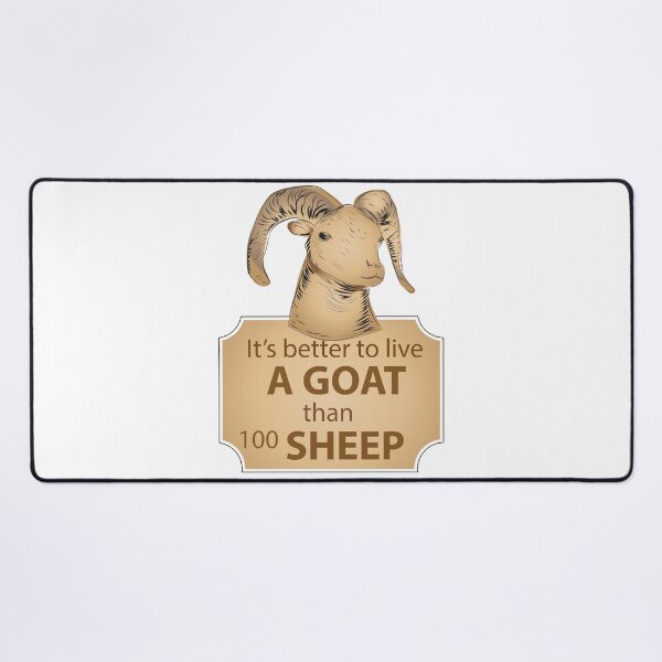 Item preview, Goat Quotes designed and sold by karyalangit.