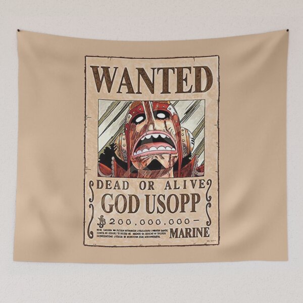 Item preview, God Usopp Wanted Poster629 designed and sold by SisterBecker.