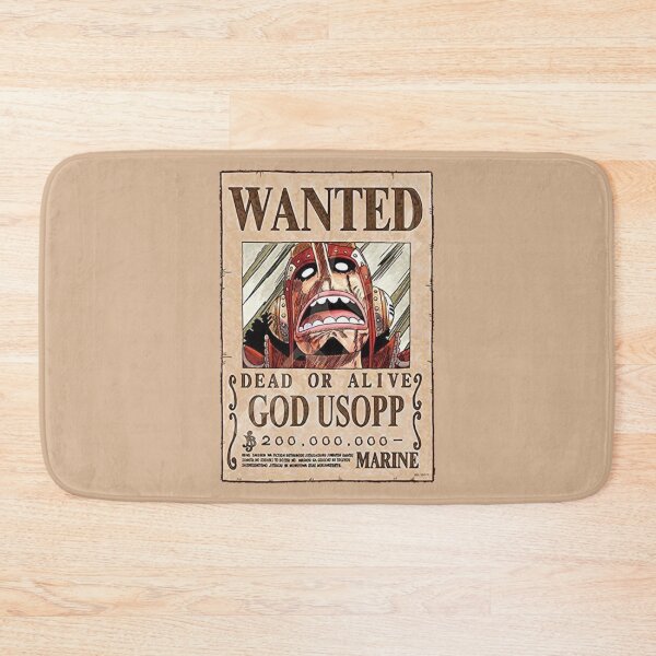 Item preview, God Usopp Wanted Poster629 designed and sold by SisterBecker.