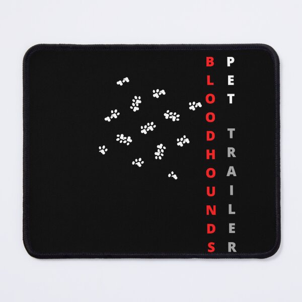 Item preview, Funny Bloodhound text minimalistic design designed and sold by MayaAndNora.