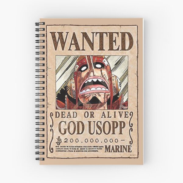 Item preview, God Usopp Wanted Poster629 designed and sold by SisterBecker.
