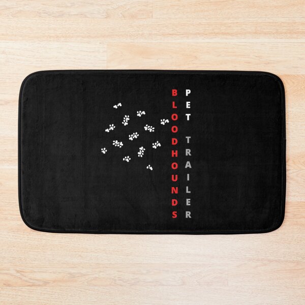 Item preview, Funny Bloodhound text minimalistic design designed and sold by MayaAndNora.