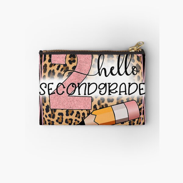 Item preview, Hello Second Grade Leopard print 2nd Grade Back To School  designed and sold by carentifnp38.