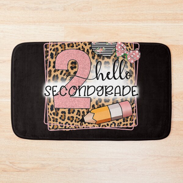 Item preview, Hello Second Grade Leopard print 2nd Grade Back To School  designed and sold by carentifnp38.