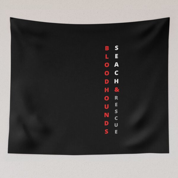 Item preview, Funny Bloodhound text minimalistic design designed and sold by MayaAndNora.