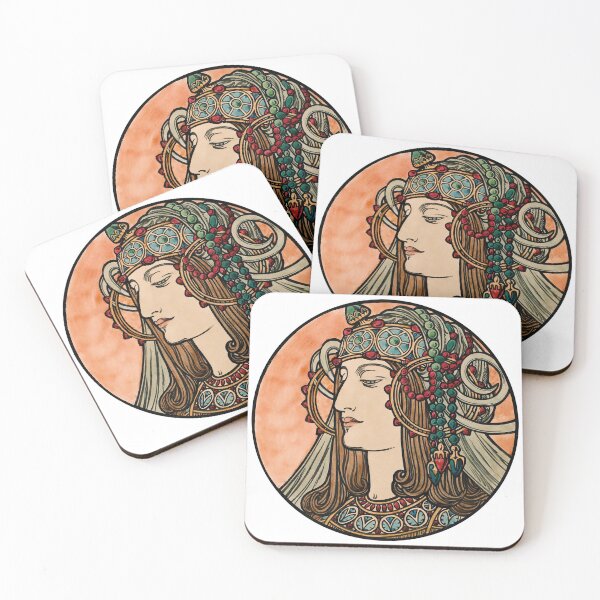 Artikelvorschau, Alfons Mucha entworfen und verkauft von CatgoDigital.
