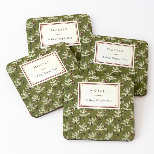 Item preview, Mosses (1950) - Vintage Book Cover designed and sold by SALON DES ARTS.