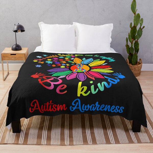 Item preview, Puzzle Sunflower Be Kind Autism Awareness Mom Support Kids designed and sold by Corelli87.