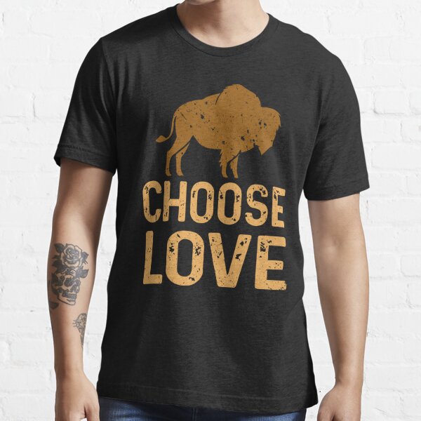 Stop Hate End Racism Choose Love  Essential T-Shirt for Sale by  gaucho49877