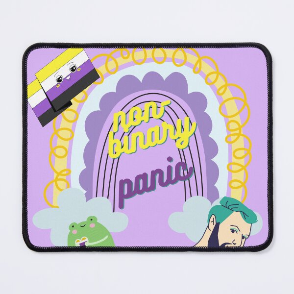 Item preview, NON-BINARY PANIC designed and sold by Juaneee.
