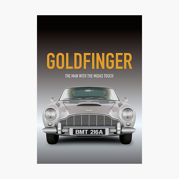 Goldfinger - Alternative Movie Poster Photographic Print