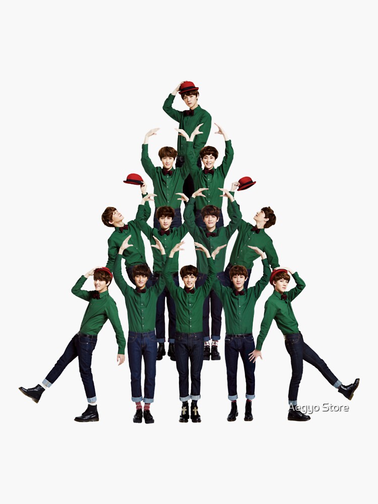 &quot;[EXO] Miracles In December&quot; Sticker by xxkpxpxx | Redbubble