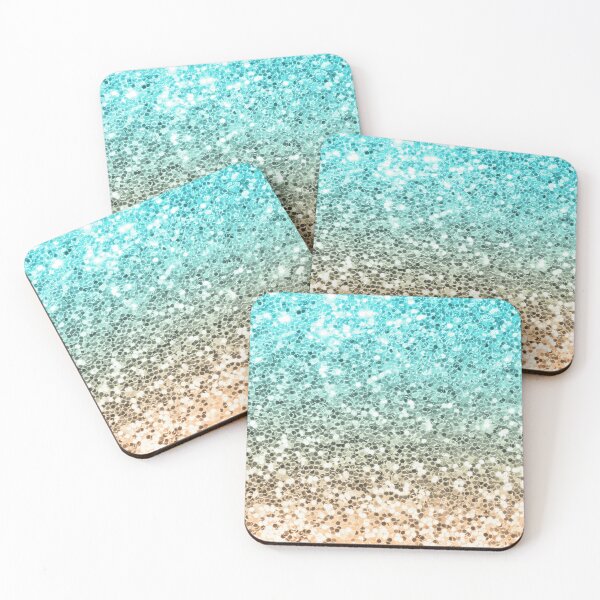 Item preview, Turquoise Chunky Gradient Glitter Textures1 | Glitter Textures  designed and sold by TrendyGlitter.