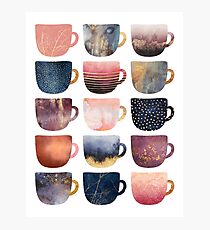 Pretty Coffee Cups 2 Photographic Print
