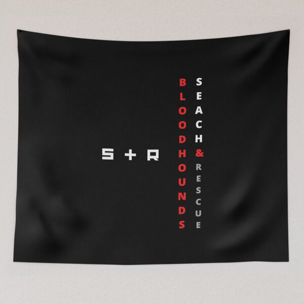 Item preview, Funny Bloodhound text minimalistic design designed and sold by MayaAndNora.