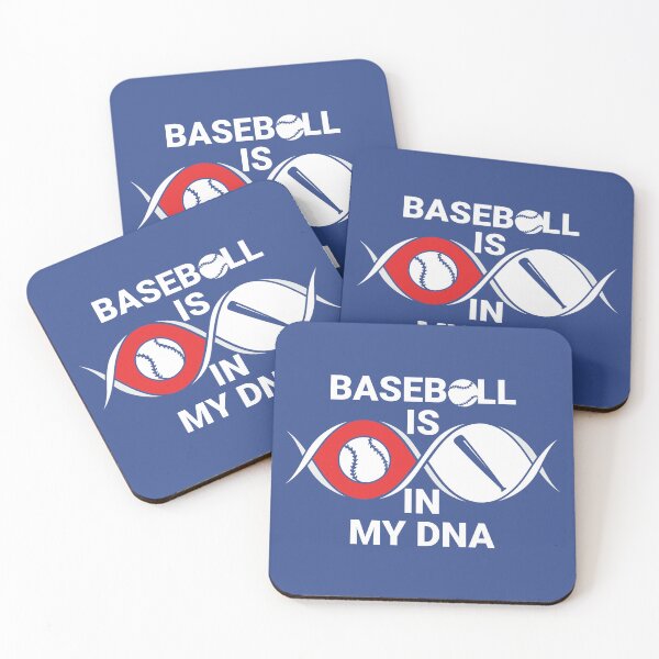 Item preview, baseball is in my DNA (Double helix with Major American League colors) designed and sold by Starstacks.