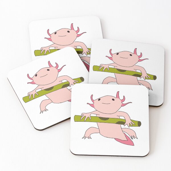 Item preview, axolotl with wood designed and sold by painter trifle.