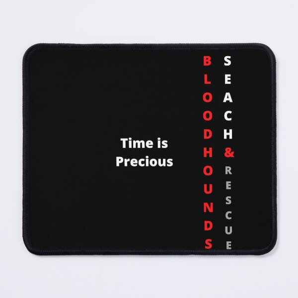 Item preview, Funny Bloodhound text minimalistic design designed and sold by MayaAndNora.