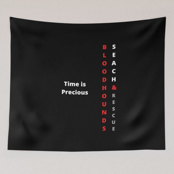Item preview, Funny Bloodhound text minimalistic design designed and sold by MayaAndNora.