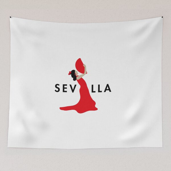 Item preview, SEVILLA - FLAMENCO - FLAMENCA - RED - SEVILLE - SPAIN designed and sold by Tropical Blood.