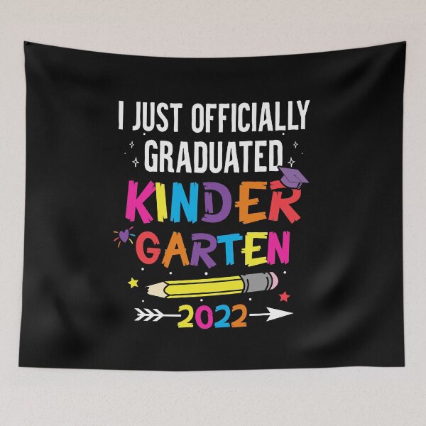 Item preview, I Officially Graduated Kindergarten Graduation class of 2022 kids designed and sold by Majesticoo.