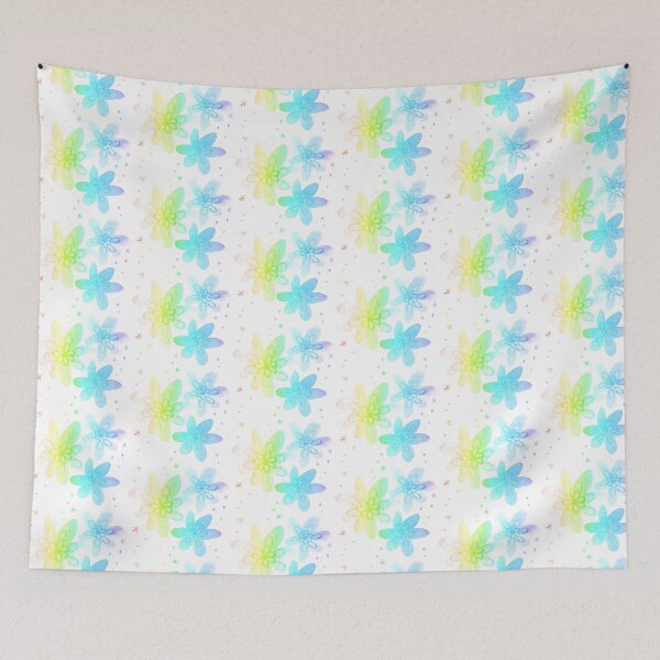 Item preview, watercolor spring flowers  designed and sold by lausn.