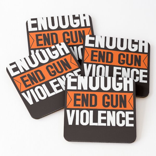 Item preview, Enough End Gun Violence Wear Orange Anti Violence designed and sold by carentifnp38.