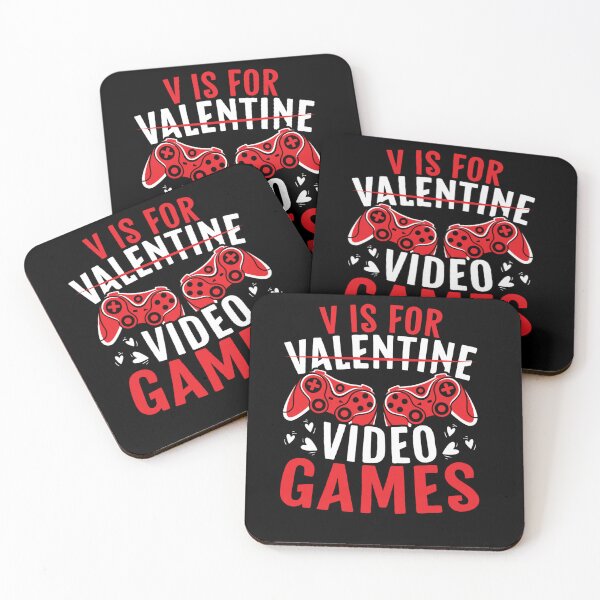 Item preview, V IS FOR VIDEO GAMES GIFT FOR A BOYFRIEND VALENTINE FAN designed and sold by sobriowslen.